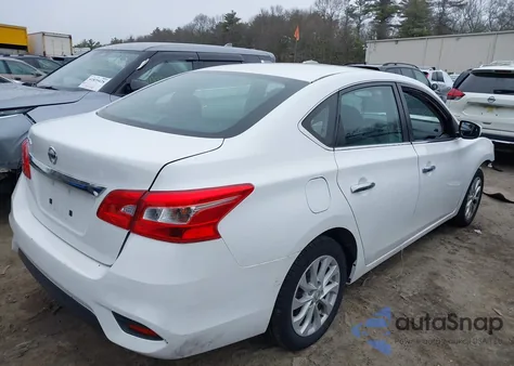 2019 Nissan Sentra S из США, поврежденный, VIN 3N1AB7AP5KY304763